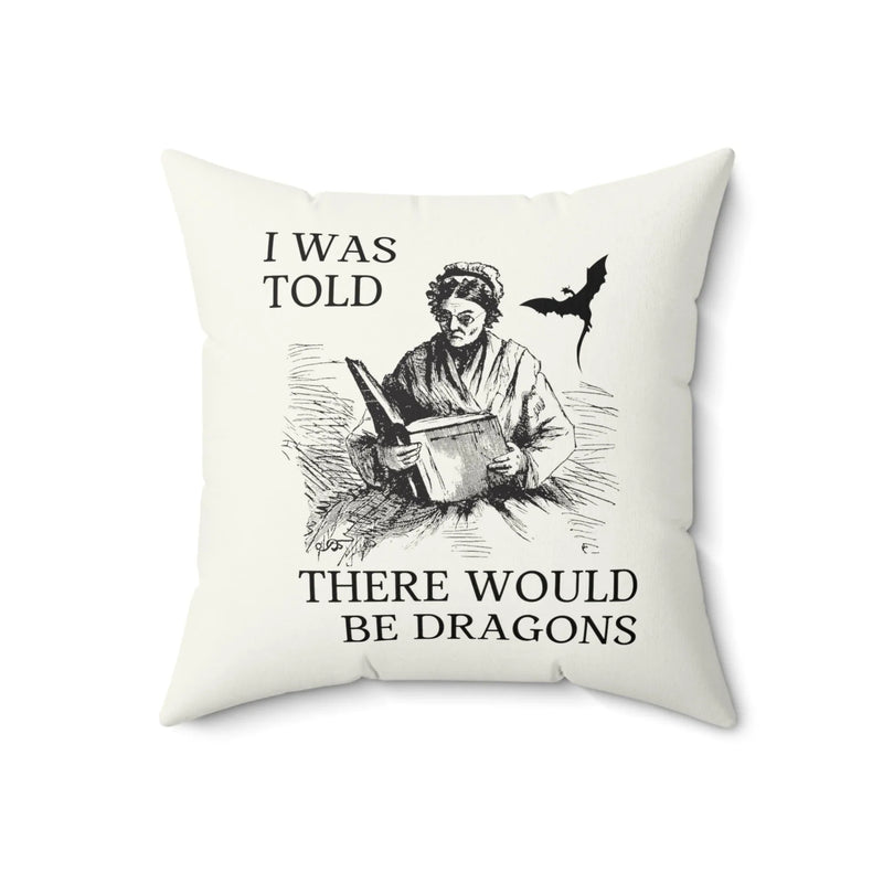 Fantasy Reader Pillow for Book Lover: Funny Bookish Decor for Librarian - BIG FRENCHIES