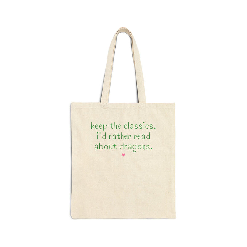 Fantasy Romance Book Lover Gift Idea: I'd Rather Be Reading About Dragons - BIG FRENCHIES