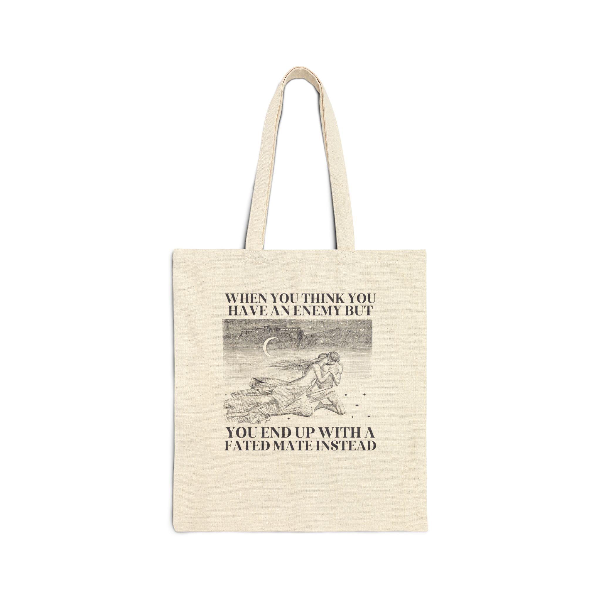 Fantasy Romance Bookworm Tote Bag - BIG FRENCHIES