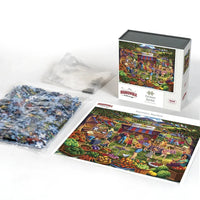 Farmers Market 500 Piece Puzzle by Boardwalk - BIG FRENCHIES