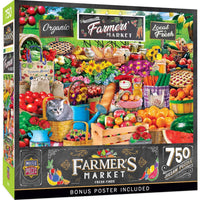 Farmer's Market - Fresh Finds 750 Piece Jigsaw Puzzle - BIG FRENCHIES