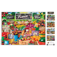 Farmer's Market - Fresh Finds 750 Piece Jigsaw Puzzle - BIG FRENCHIES