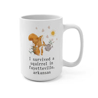 Fayetteville Arkansas Mug: Squirrels - BIG FRENCHIES