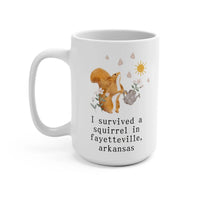 Fayetteville Arkansas Mug: Squirrels - BIG FRENCHIES