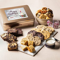 Classic Tin Treats Within Gift Basket - BIG FRENCHIES