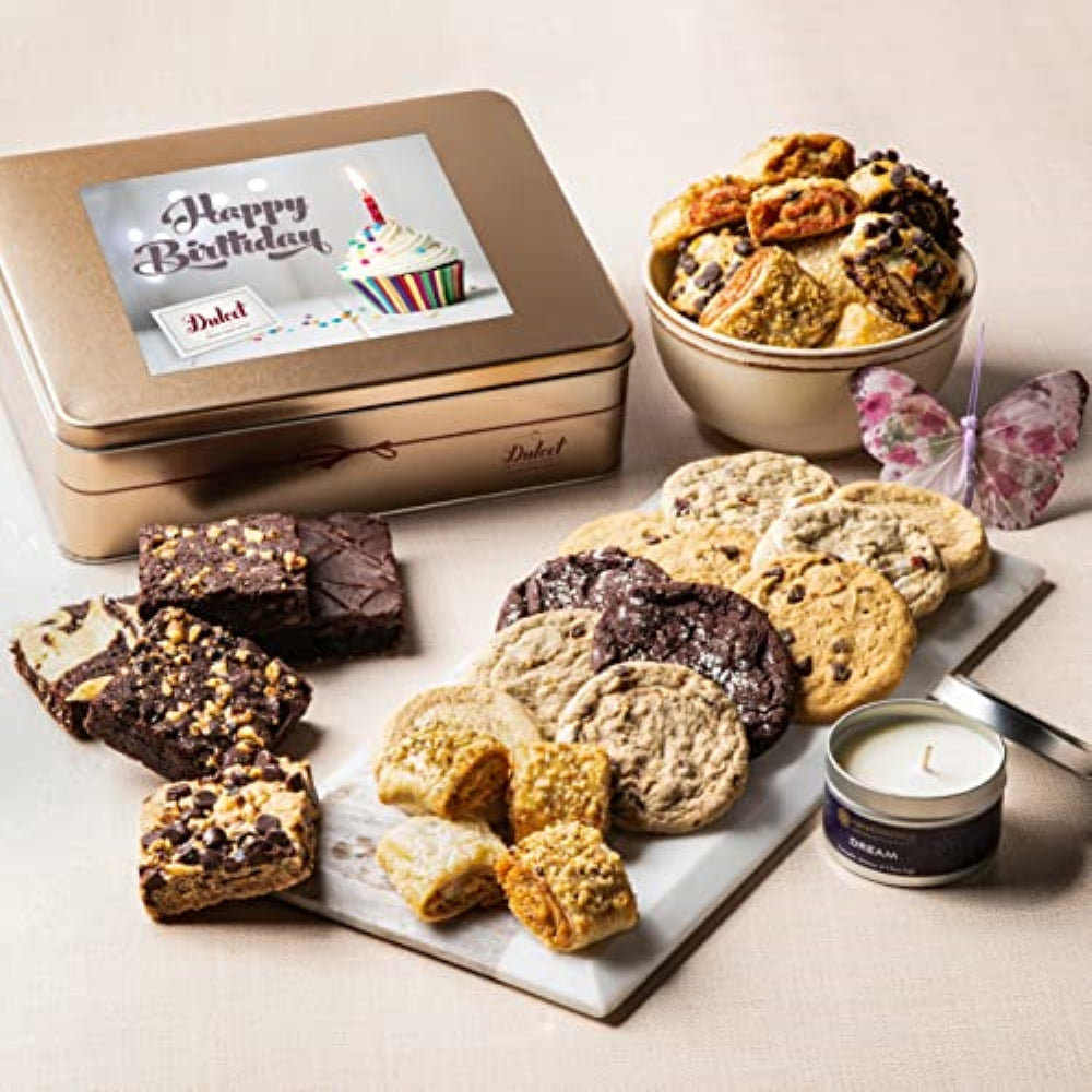 Classic Tin Treats Within Gift Basket - BIG FRENCHIES