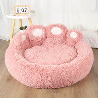 Big Paw Plush Pet Sofa Bed – Washable Dog & Cat Bed with Calming Raised Edges (Small to XL) - BIG FRENCHIES