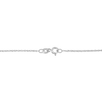 .925 Sterling Silver 1/3 Cttw Diamond Framed Open Cross 18" Pendant Necklace (J-K Color, I2-I3 Clarity)