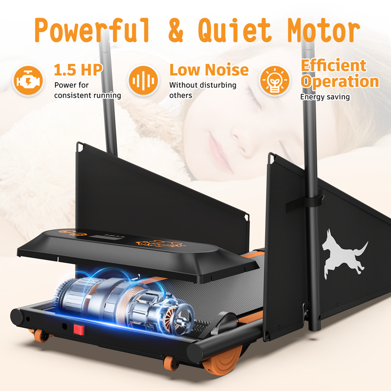 Dog Treadmill Small Dogs - Dog Treadmill For Medium Dogs - Dog Pacer Treadmill For Healthy & Fit Pets - Dog Treadmill Ru