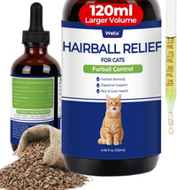 Wellix Cat Dog Constipation Relief Liquid 4 oz Probiotic Chicken Flavor