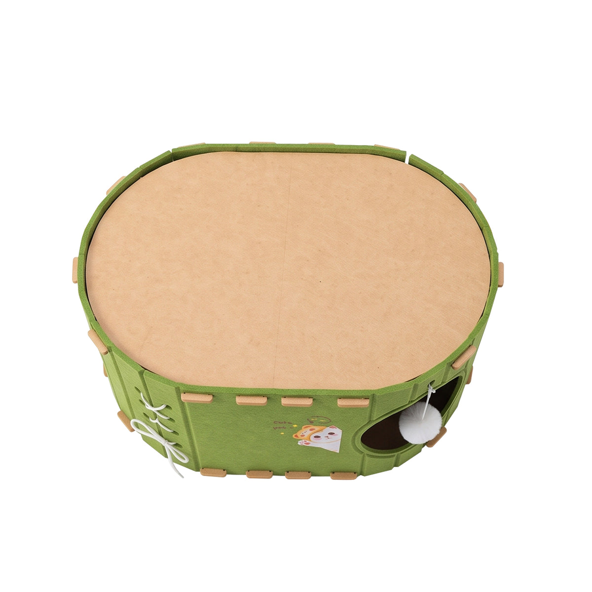 Green Single-layer Cat Toy