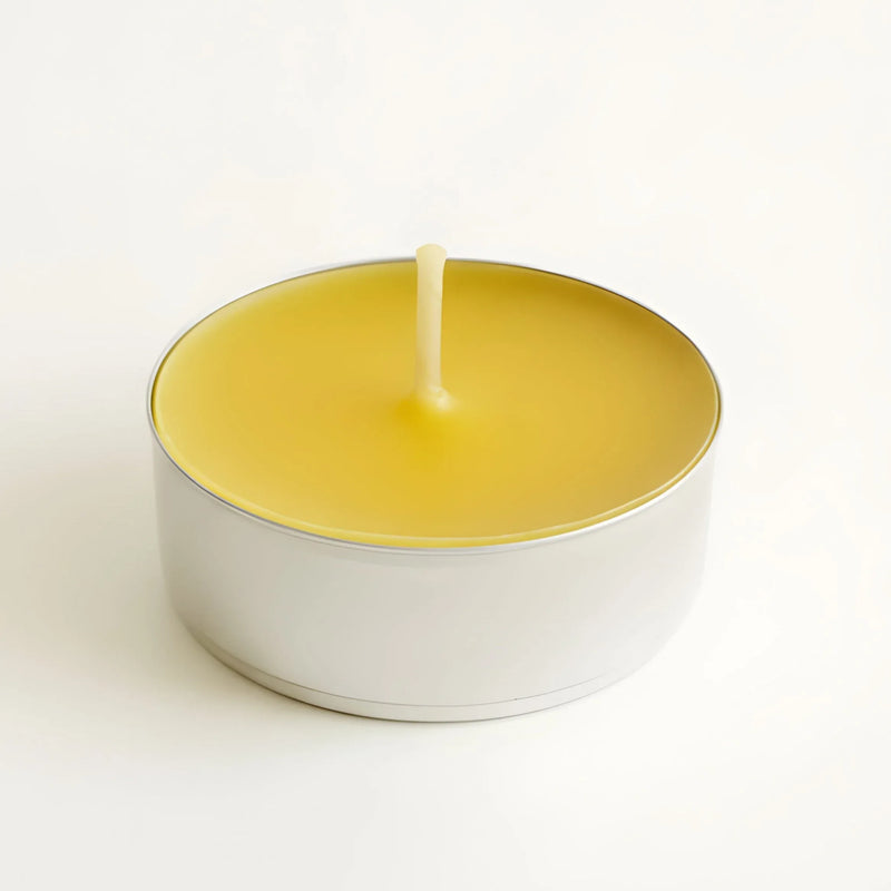 Tealight Beeswax Candles Aluminum Cups BULK - BIG FRENCHIES