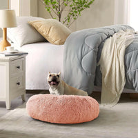 Cozy Donut Dog Bed: Anti-Anxiety & Self-Warming Comfort - BIG FRENCHIES