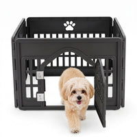 Plastic Dog With Movable Enclosure, Suitable For Small And Medium-sized Dogs, Cats And Rabbits.
