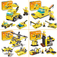 Construction Vehicle Assembly Building Block Toy Car Set