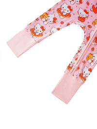 PoshTOT Sanrio Hello Kitty Bamboo Baby Convertible Zippy Romper