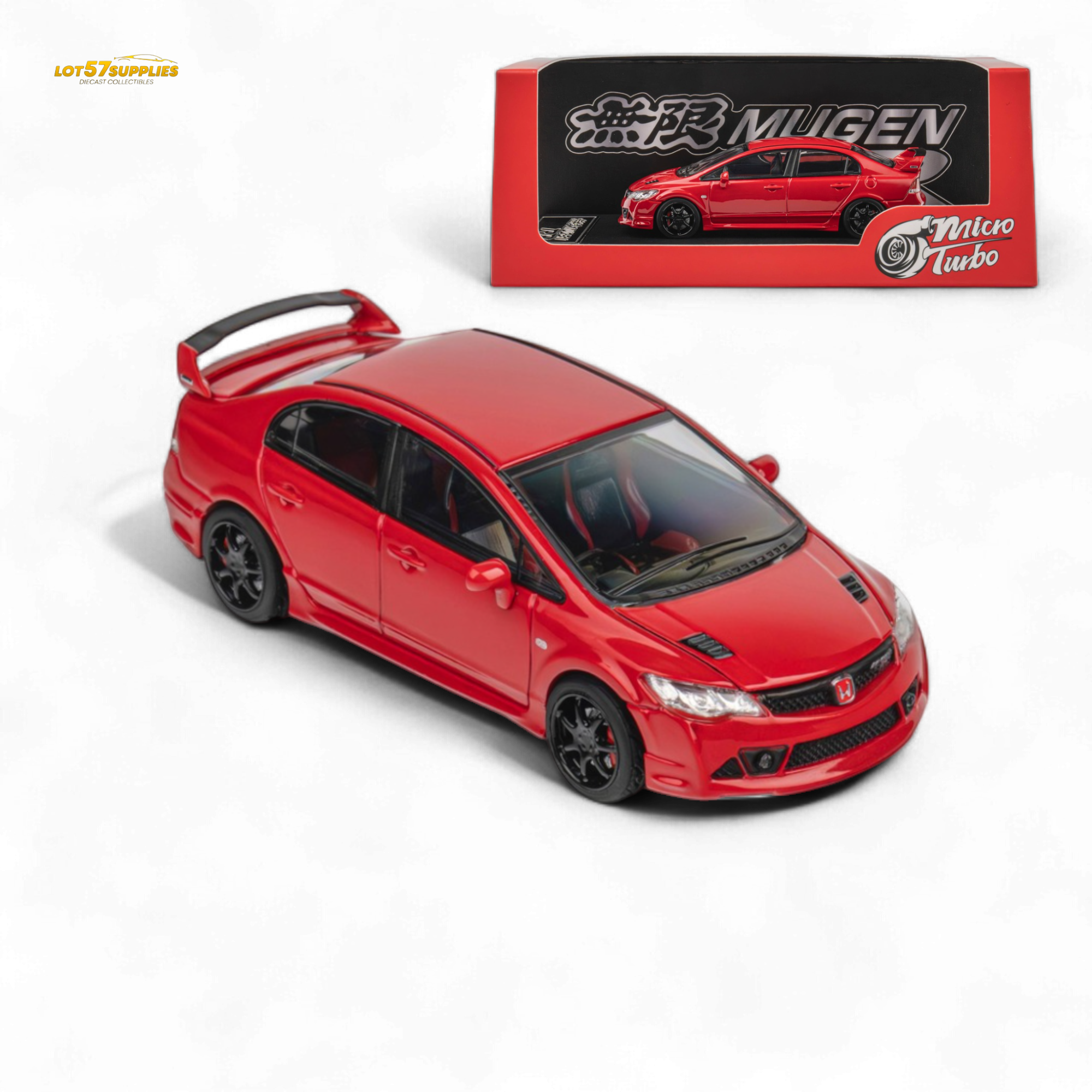 Microturbo FD2 MUGEN RR Custom - Red 1:64