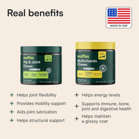 Hip & Joint Supplement & Multivitamin Bundle for Large Breed Dogs