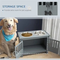 Dog Food Storage Cabinet