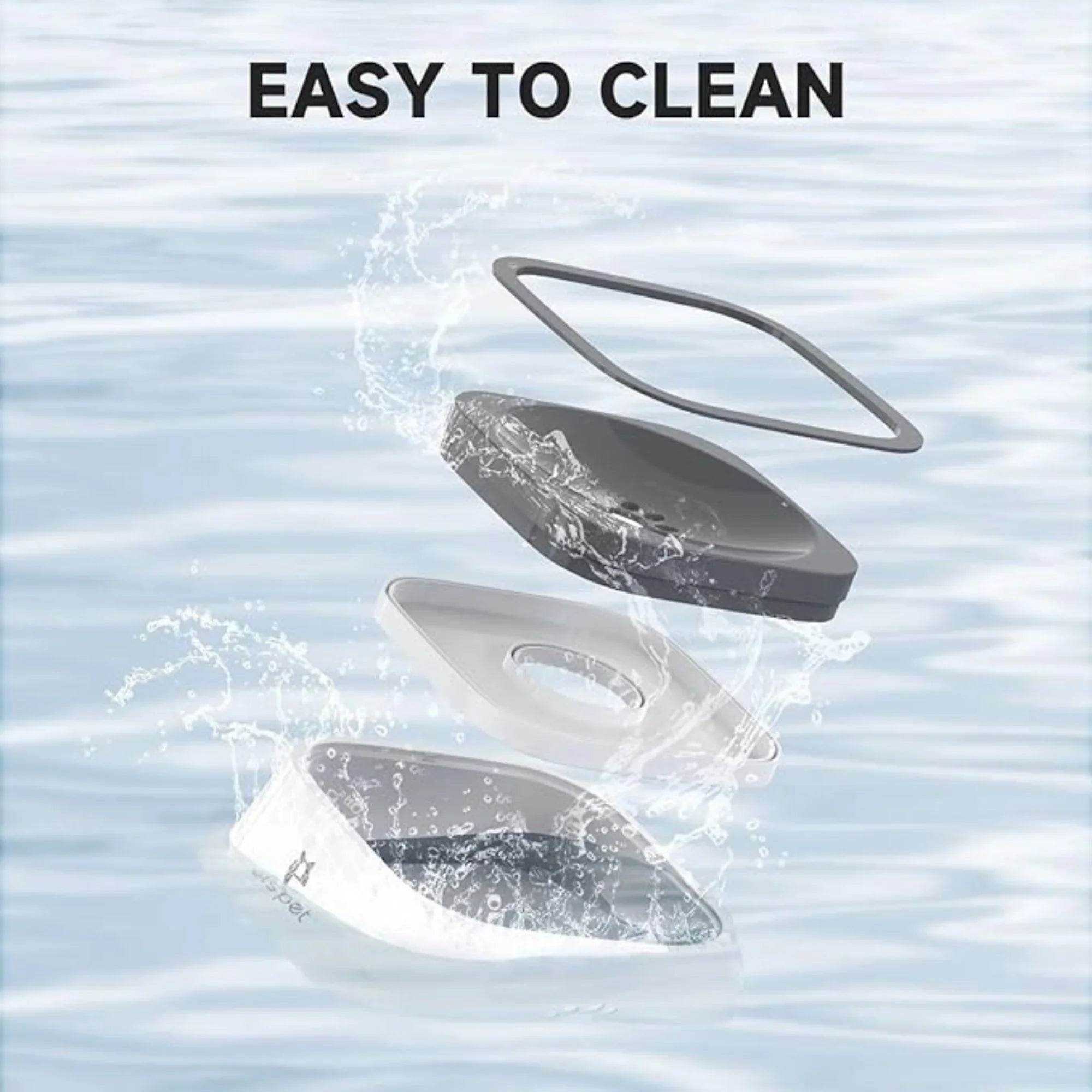 Splash-Free Floating Water Bowl for Dogs & Cats (1L) - BIG FRENCHIES