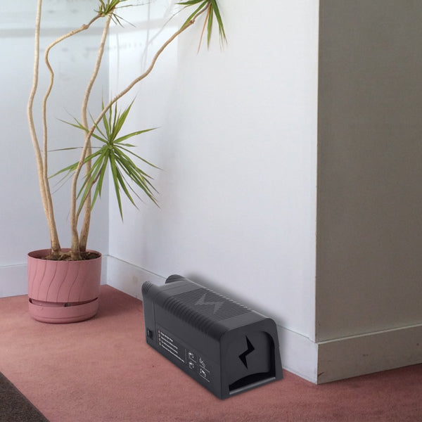 High Voltage 1800V Rat Trap - Spacious Inner For All Rodents, One - Way Entry, Rechargeable And Multifunctional For Indo