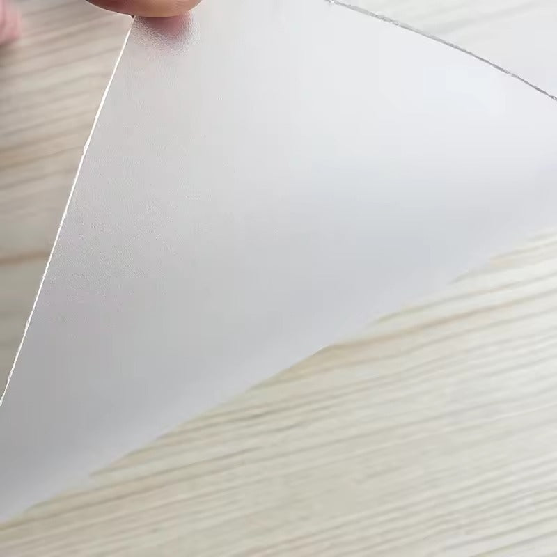 Frosted PVC Floor Mat -1.5mm Anti-Scratch Waterproof Pet Floor Mat For Dog Cat Feeding Area & Kennel Floor