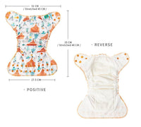 Baby Cloth Diaper Reusable Heavy Wetter Hybrid Waterproof Bamboo Washable Baby Nappy Diapers For Girls and Boys Baby - BIG FRENCHIES