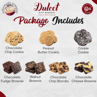 Festive Cookie and Brownie Gourmet Gift Box - BIG FRENCHIES