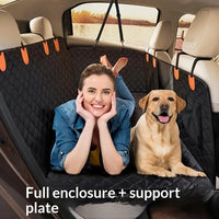 Heavy-duty Extended Car Seat Cover With A Pet Mat For Vehicles