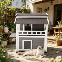 Heated Cat House for Outdoor