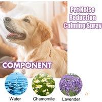Pet Calming Spray For Dogs, Reduce Barking & Anxious Behavior, Lavender & Chamomile Soothing Spray, 50ml