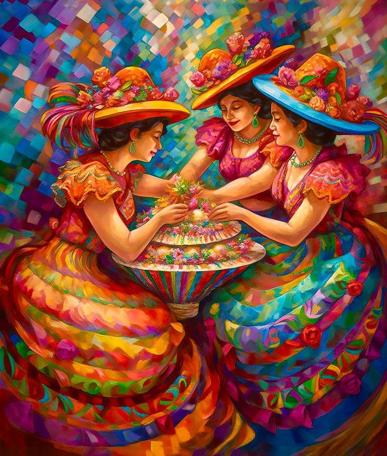 Feliz Cumpleaños 1000 Piece Jigsaw Puzzle by Springbok Puzzles - BIG FRENCHIES