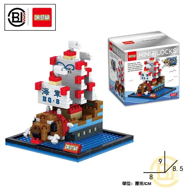Pirate Ship Series Building Game Toys - # BOT&G522510002 - BIG FRENCHIES