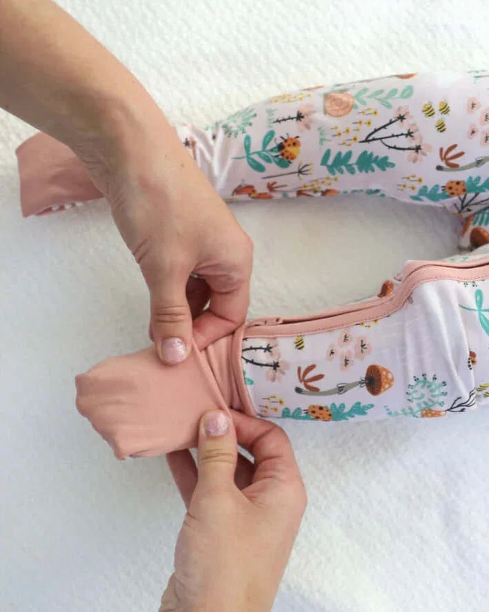 Bamboo Zipp Jammies - Fern 🌿 - BIG FRENCHIES