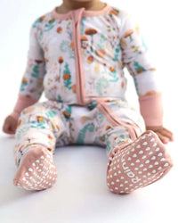 Bamboo Zipp Jammies - Fern 🌿 - BIG FRENCHIES
