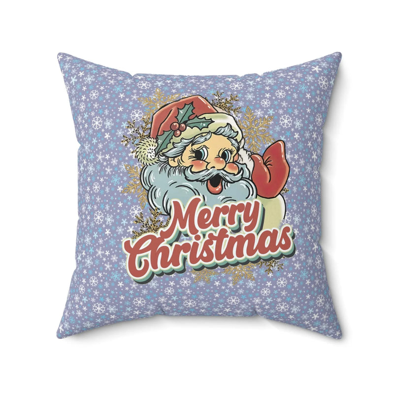Festive Christmas Pillow with Santa - BIG FRENCHIES