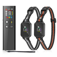 1Pc 2 In 1 Dog Shock And Bark Collar Dog Training Collar With Remote Rechargeable IP68 Waterproof With 3 Channels For Me
