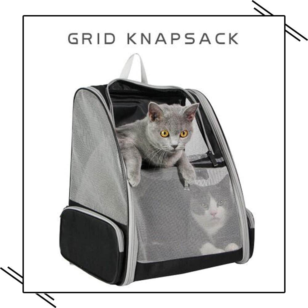 Texsens Innovative Traveler Bubble Backpack Pet Carriers for Cats and Dogs (Black) - BIG FRENCHIES