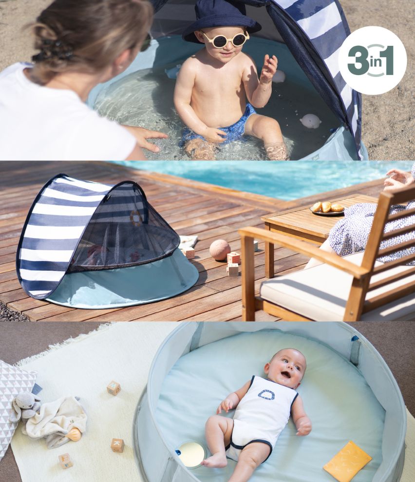 Aquani Anti-UV Baby Beach Tent & Paddling Pool