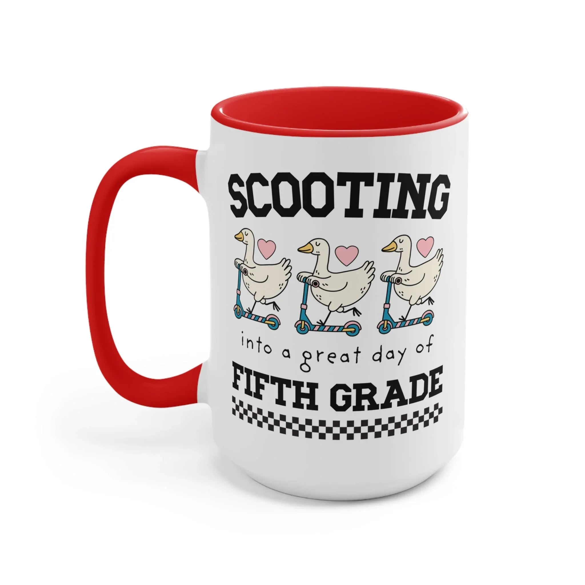 Scooting Into Fifth Grade Mug - BIG FRENCHIES