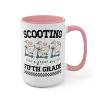 Scooting Into Fifth Grade Mug - BIG FRENCHIES