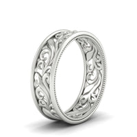 Filigree Women Wedding Band