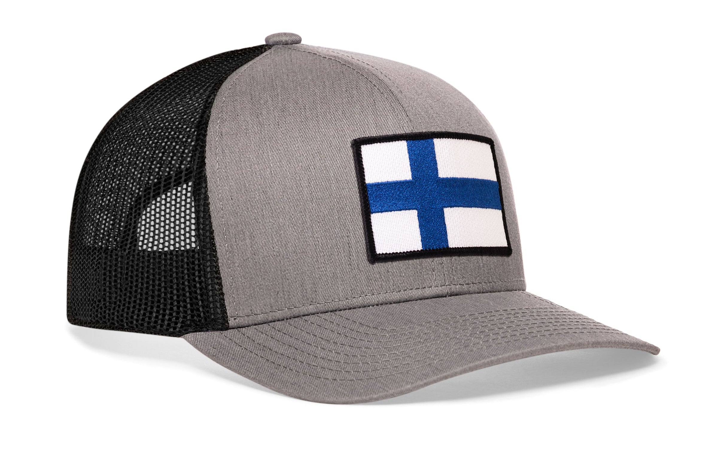 Finland Flag Trucker Hat  |  Finnish Snapback