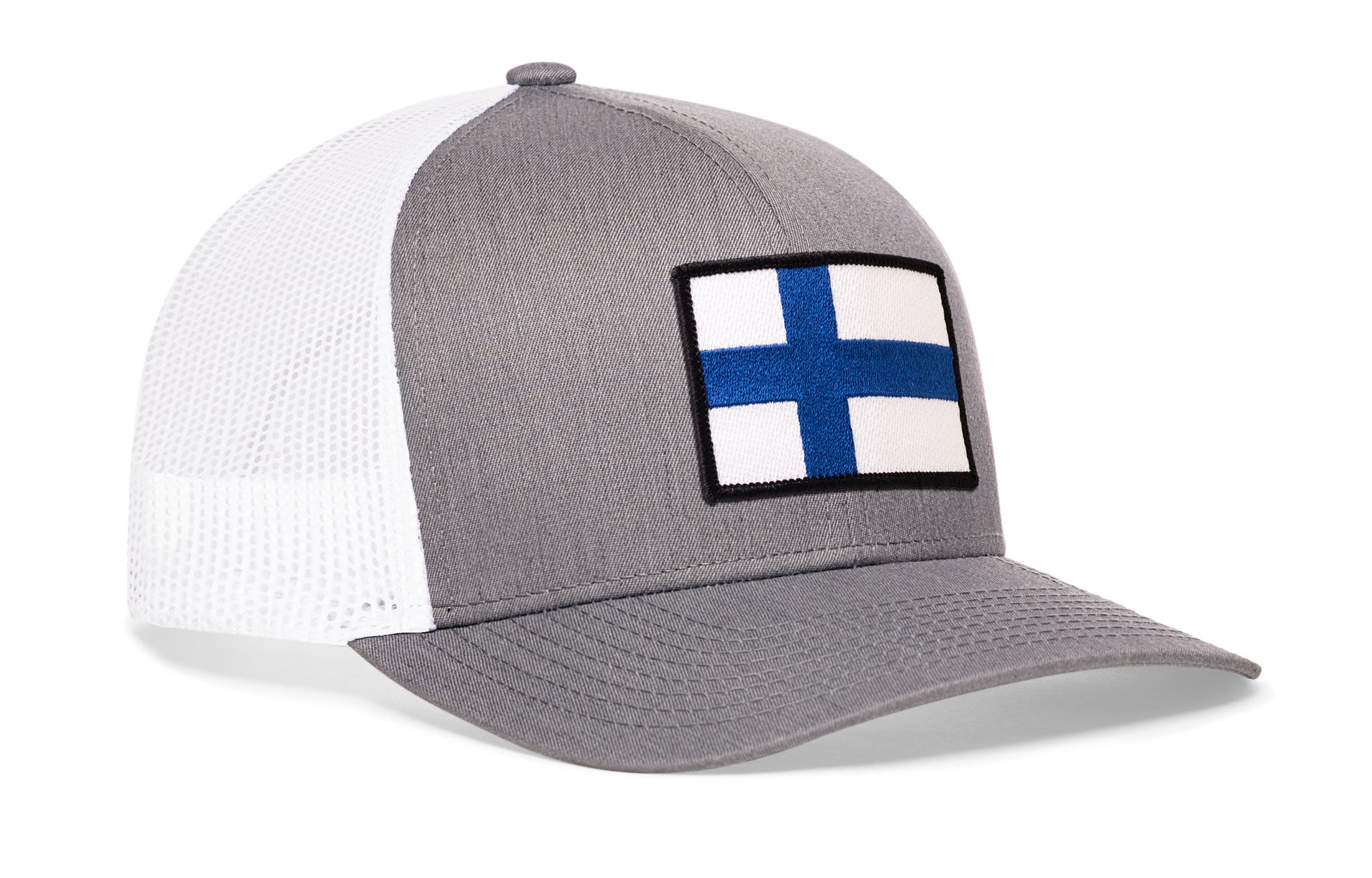 Finland Flag Trucker Hat  |  Finnish Snapback