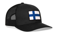 Finland Flag Trucker Hat  |  Finnish Snapback