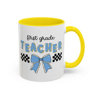 First Grade Teacher Coffee Mug - BIG FRENCHIES