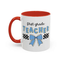 First Grade Teacher Coffee Mug - BIG FRENCHIES