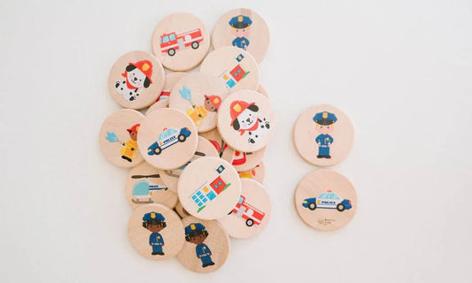 First Responders Matching Tiles - BIG FRENCHIES