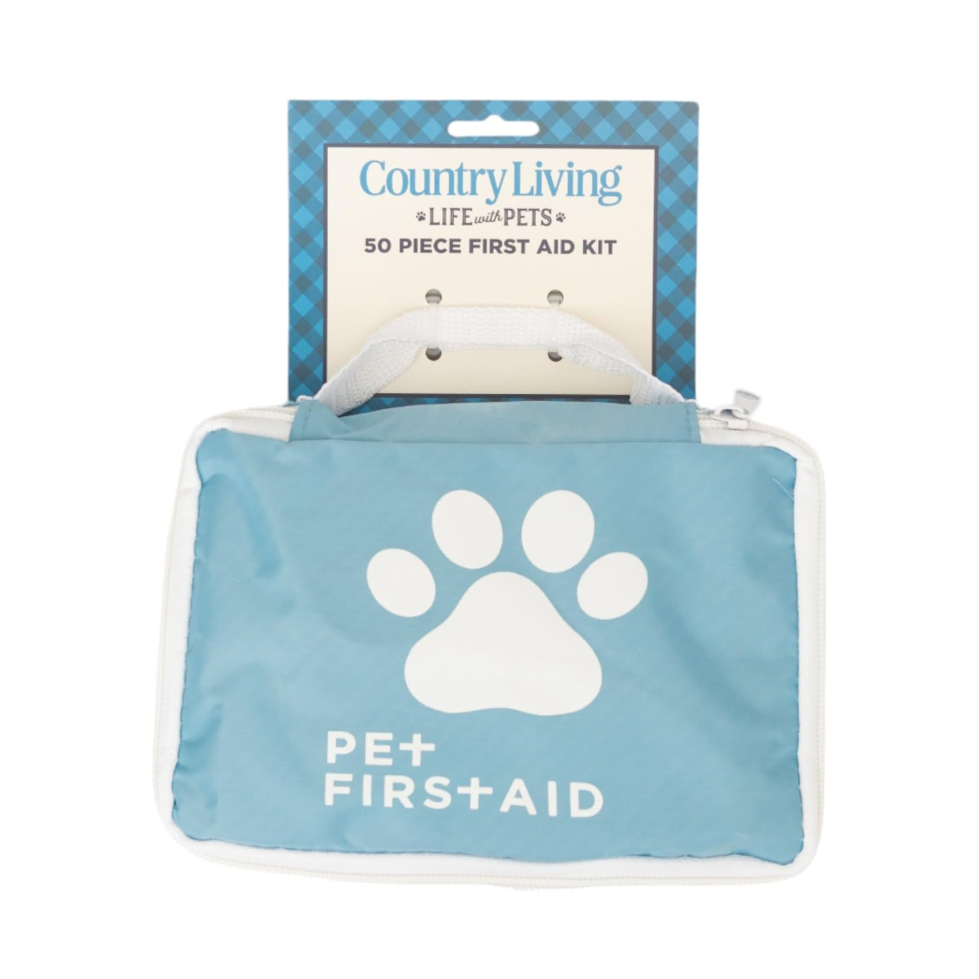 Country Living 50-Piece Pet Travel First Aid Kit for Emergencies, Safety, Adventure & On-the-Go Pet Care - BIG FRENCHIES