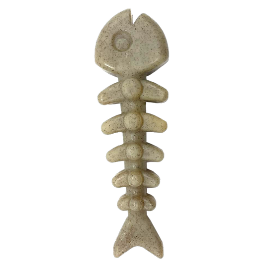 Fish Bone Nylon Dog Toy for Aggressive Chewers | USA Made | SodaPup - BIG FRENCHIES